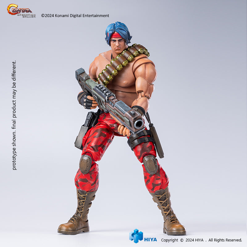 HIYA Exquisite Basic Series 1/12 Scale 6 Inch Contra Operation Galuga Lance Bean Action Figure