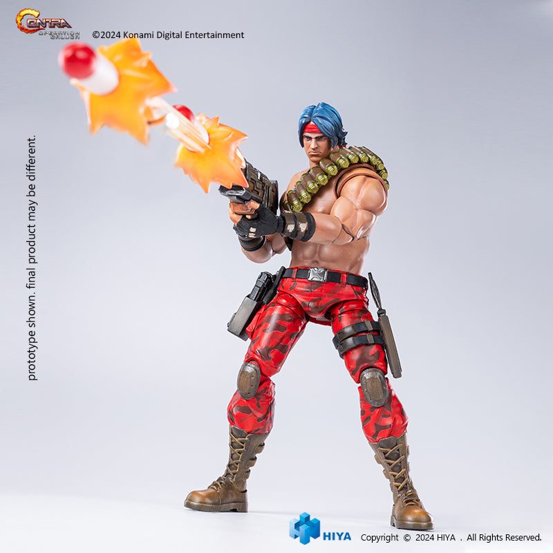 HIYA Exquisite Basic Series 1/12 Scale 6 Inch Contra Operation Galuga Lance Bean Action Figure