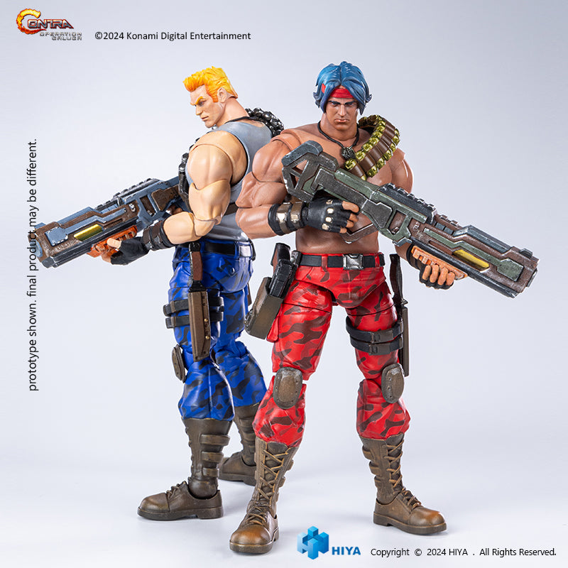 HIYA Exquisite Basic Series 1/12 Scale 6 Inch Contra Operation Galuga Bill Rizer Action Figure