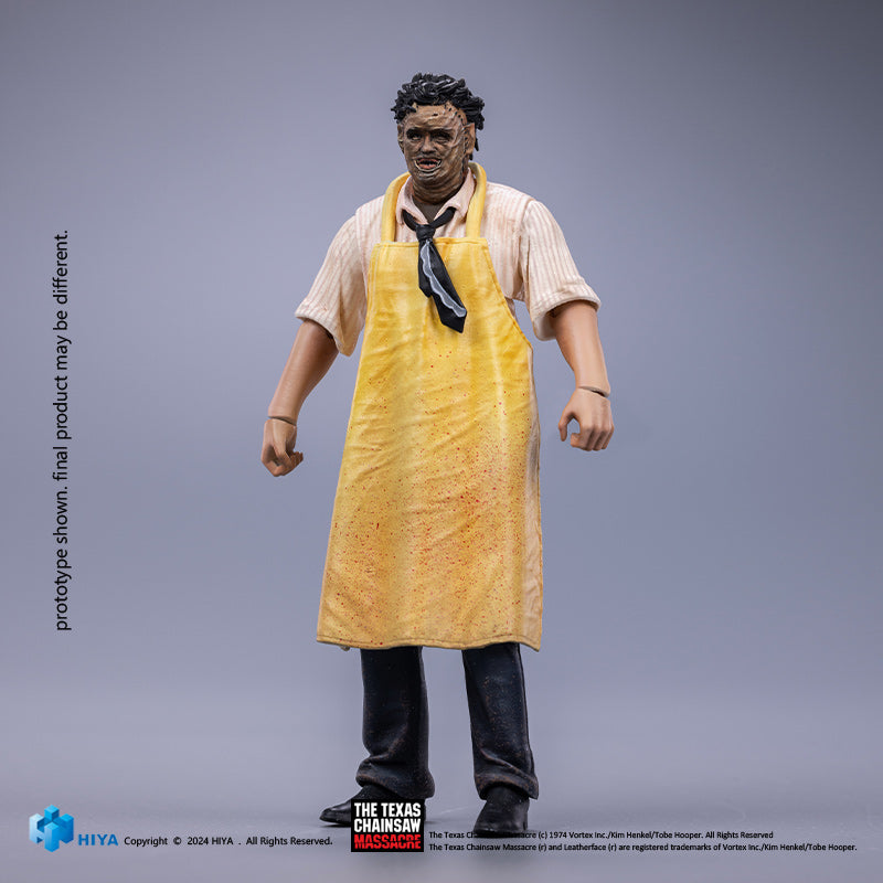 HIYA Exquisite Mini Series 1/18 Scale 4 Inch Texas Chainsaw Massacre 1974 LeatherFace - Killing Mask Standard Ver. Action Figure