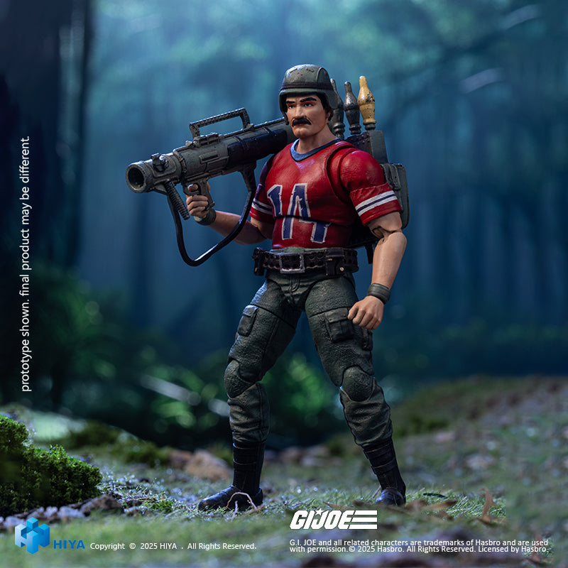 HIYA Exquisite Mini Series 1/18 Scale 4.3 Inch G.I.Joe BAZOOKA Action Figure